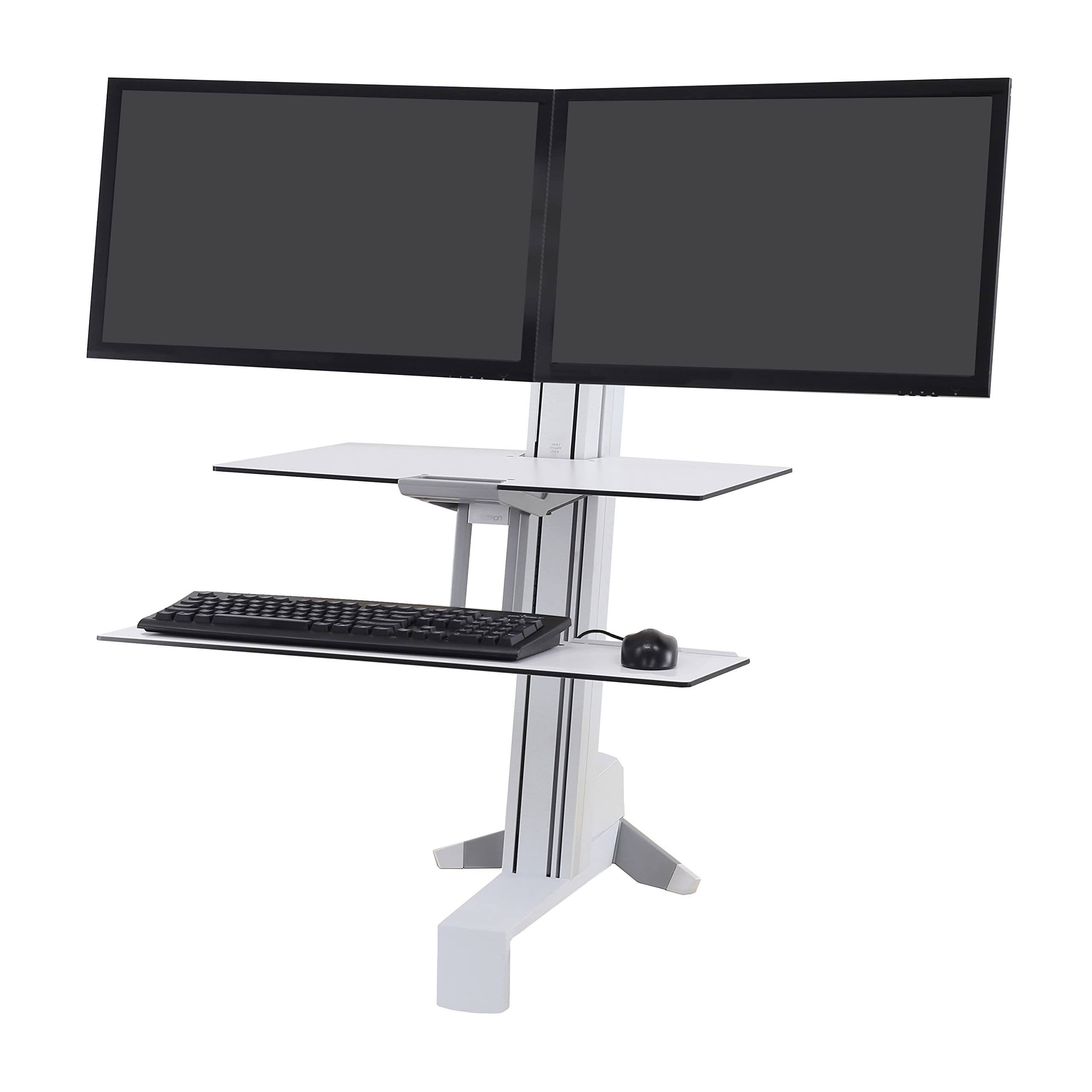 Amazon.com: Ergotron – WorkFit-S Dual Monitor Standing Desk